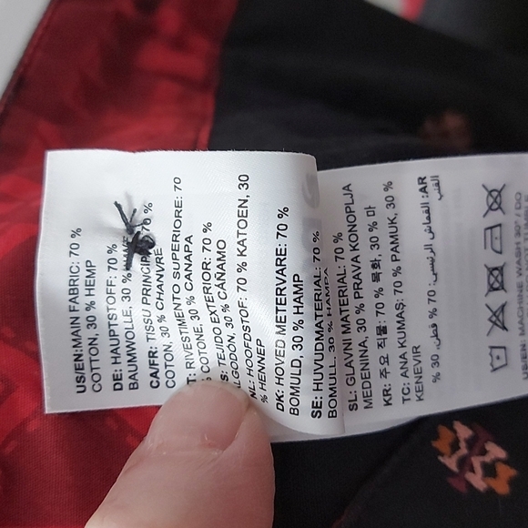 NWT Maloja Outdoor/Hiking Pant, Aztec Design Size M - Picture 9 of 10